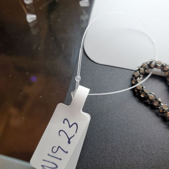 Retired vintage Anne‎ klein Gothic shadows crystal necklace N1923 - Picture 5 of 5